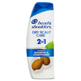 Head & Shoulders 2-in-1 Dry Scalp Care Dandruff Shampoo + Conditioner - 12.5 oz