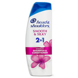 Head & Shoulders 2-in-1 Smooth & Silky Dandruff Shampoo + Conditioner - 12.5 oz