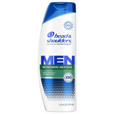 Head & Shoulders Men Dandruff Shampoo, Refreshing Menthol - 12.5 oz