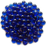 Panacea Products Marbles for Aquarium, Dark Blue Round Marbles