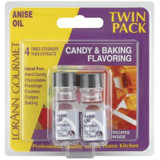 Twin Pack Flavoring Oils, Candy/Baking, Anise, 2X.125 - 1 Pkg