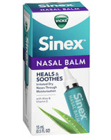 Vicks Sinex Nasal Balm With Aloe and Vitamin E - .5 oz