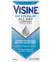 Visine Dry Eye Relief All Day Comfort Lubricant Eye Drops - 0.5 oz