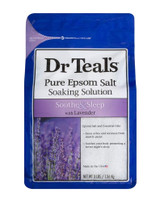 Dr. Teal's Pure Epsom Salt Soaking Solution Soothe & Sleep with Lavender - 3 LB