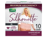Depend Silhouette Underwear Maximum Absorbency, XL - 2 pks of 10