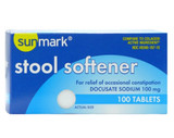 Sunmark Stool Softener Tablets - 100 ct