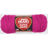 E300 Super Saver Yarn, Shocking Pink, 7 oz - 3 Packs