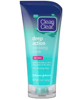 Clean & Clear Deep Action Exfoliating Scrub - 5 oz