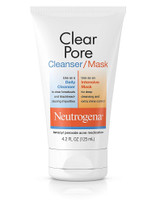 Neutrogena Clear Pore Skin Cleanser/Mask - 4.2 oz