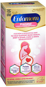 Enfamom Prenatal Vitamin & Mineral Supplement - 30 Softgels