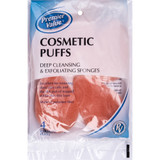 Premier Value Cosmetic Cleansing & Exfoliation Puffs - 4 ct