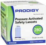 Prodigy Pressure Activated Safety Lancets 28G - 100 ct