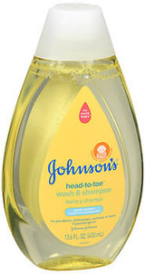 Johnson's Head-To-Toe Wash & Shampoo - 13.6 oz