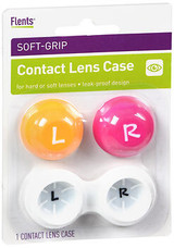 Flents Soft-Grip Contact Lens Case - 1 EA