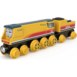 FP Thomas Wooden Railway Rebecca Engine and Coal-Car