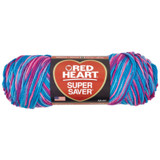 E300 Super Saver Yarn, Bon Bon Print, 5 oz - 3 Packs