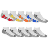 FOTL Boys' No Show Lightweigh Socks, 3-9 - 10 Pair