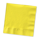 Solid Color Luncheon Napkins, Mimosa, 50 Ct - 1 Pkg