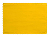 Solid Color Placemat - School Bus Yellow, 9.5"x14"