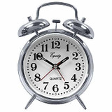 Quartz Analog Metal Twin Bell Alarm Clock