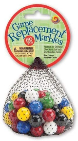 Mega Marbles 14mm Replacement Marbles - 60 ct