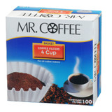 Mr. Coffee, 4 Cup Filters, 100 Ct - 1 Box