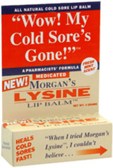 Morgan's Lysine Lip Balm Medicated - 0.17 oz