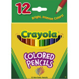 Colored Pencils - Short, 12Ct. - 1 Pkg
