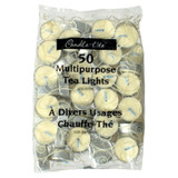 Tealight Candles, White, 50 Ct - 1 Pkg