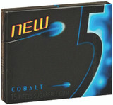 5 Gum Peppermint Cobalt Sugar Free 15 Piece Gum - 10 Pack Box