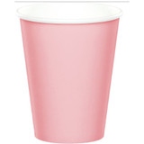 Solid Color Hot/Cold Cups, Classic Pink, 9 oz - 1 Pkg