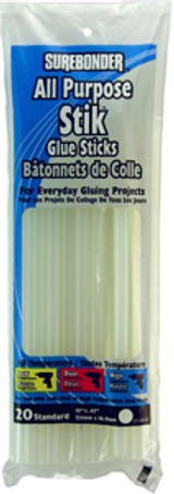 Glue Sticks - 10", Regular  20 ct