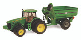 Ertl 1:64 Scale John Deere 8320R w/J&M Grain Cart