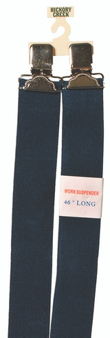 Suspenders, Navy, 2", 46"