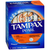 Tampax Pearl Super Unscented Plastic Tampons