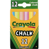 Chalk 12Ct, Assorted, 12Ct - 1 Pkg