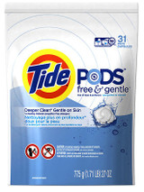 Tide Liquid PODs - Free & Gentle, 31 ct