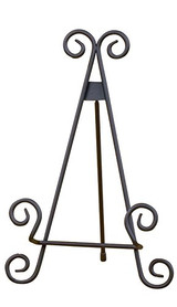 Stratford Metal Easel Black 11"