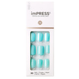 KISS imPRESS Press on Nails, Rain Check, 30 nails - 1pkg