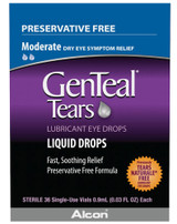 GenTeal Tears Lubricant Liquid Eye Drops - 36 ct