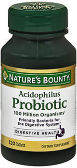 Nature's Bounty Acidophilus Probiotic Tablets - 120 Ea.
