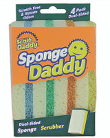 Scrub Daddy Sponge Daddy Cleaning Sponge - 4 ct