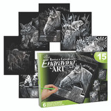 Silver Animal Engraving Art Box Activity