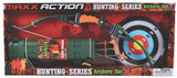 Maxx Action Hunting Series Toy Archery Bow & Arrow Set with Target and Accessories