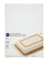 Cake Decorating Board (Wilton 2104-554) 10"x14" - 6 ct