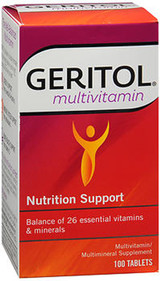 Geritol Multivitamin Tablets - 100 ct