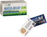 Health A2Z Mucus Relief DM, Immediate Release Expectorant/Cough Suppressant 10 Tablets