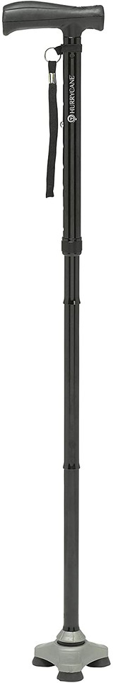 Folding Cane with T Handle Original Black