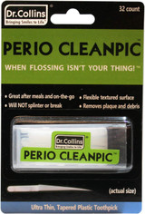 Dr. Collins Perio CleanPic - 32 Ct