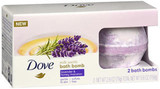 Dove Bath Bomb Milk Swirls Lavender & Honey Macaroon - 5.6 Oz